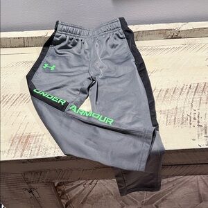 Under Armour Kids Gray and Black sweatpants